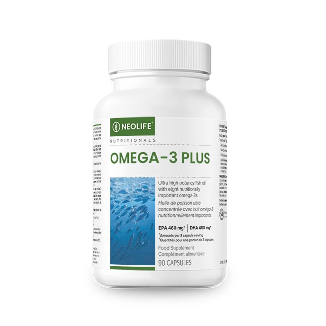 Omega 3 Plus NeoLife bottle available in Kenya